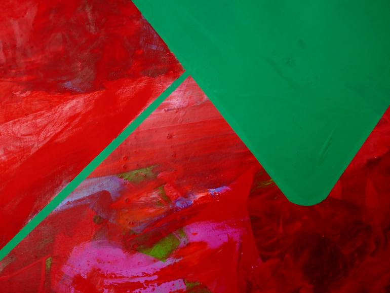 Original Abstract Expressionism Abstract Painting by Delaplace Remi