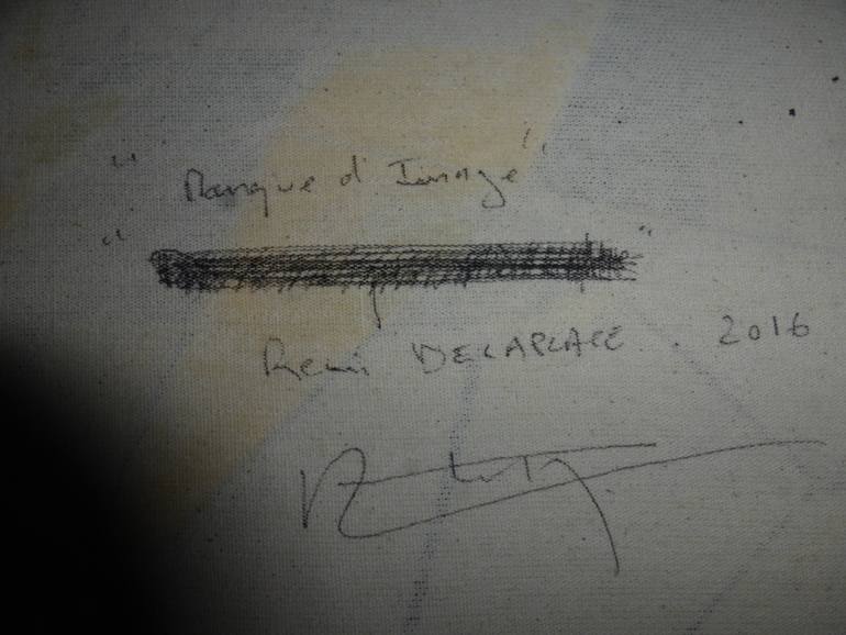 Original Abstract Landscape Painting by Delaplace Remi