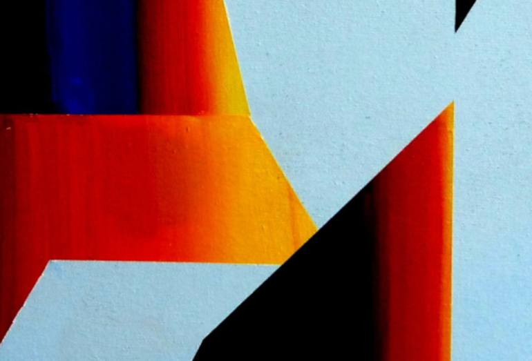 Original Geometric Painting by DELAPLACE REMI
