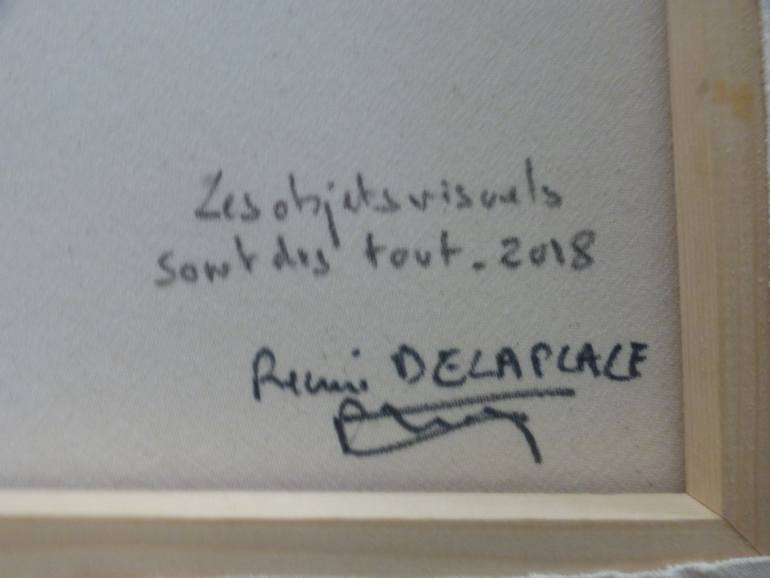 Original Abstract Patterns Painting by Delaplace Remi