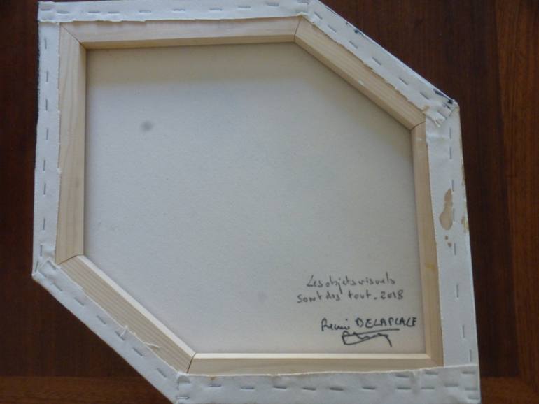 Original Abstract Patterns Painting by Delaplace Remi