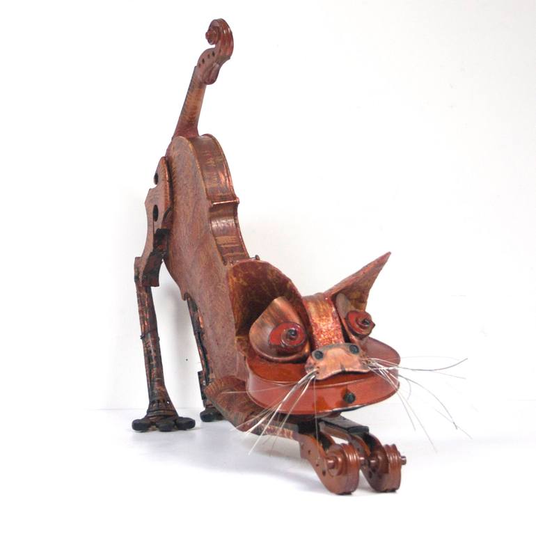 Original Figurative Animal Sculpture by Pamina Stewart