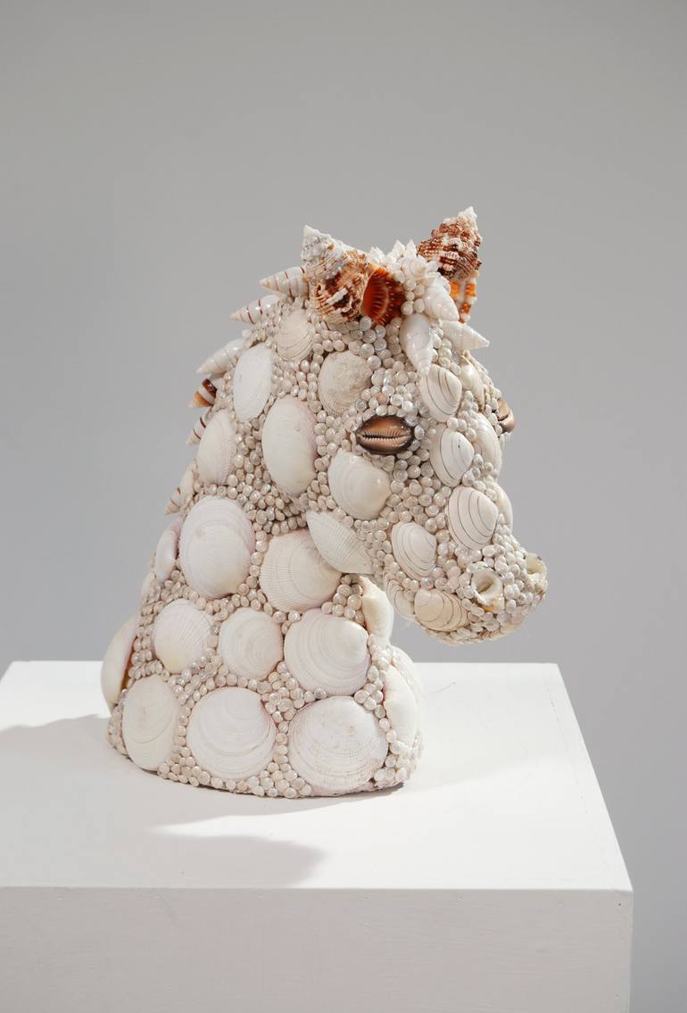 Original Figurative Animal Sculpture by Pamina Stewart