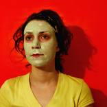 Women with a mask by Darina Hlinková