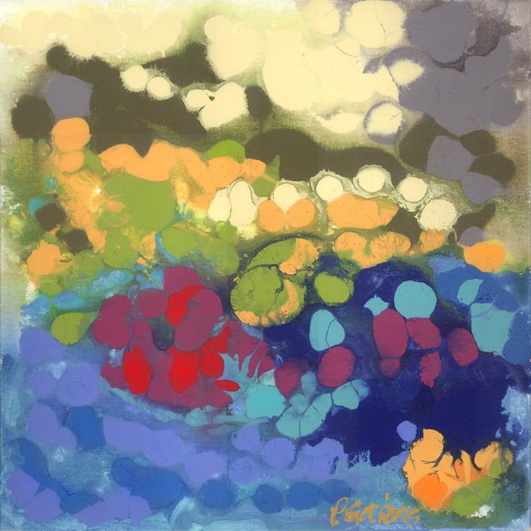 Original Abstract Nature Paintings by Pamela Gatens