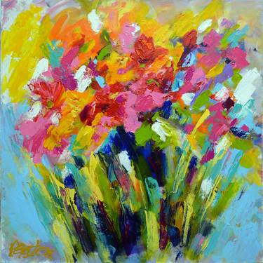 Original Floral Paintings by Pamela Gatens