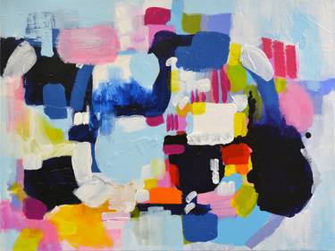 Original Abstract Expressionism Abstract Paintings by Pamela Gatens