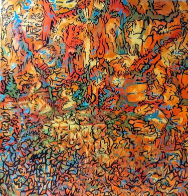 Original Abstract Paintings by Paul Santoleri