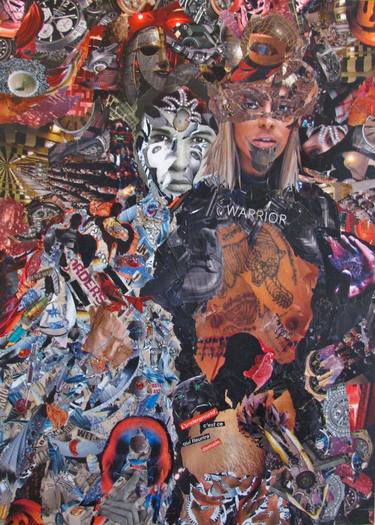 Print of Figurative Portrait Collage by Paulo Silva