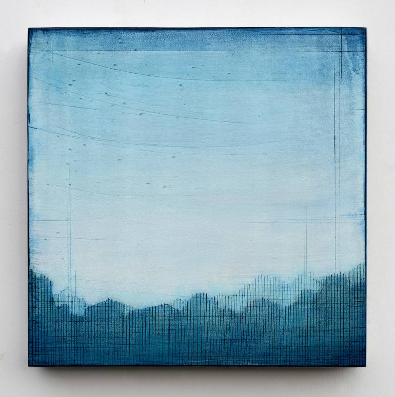 Original Abstract Landscape Painting by Susan Laughton