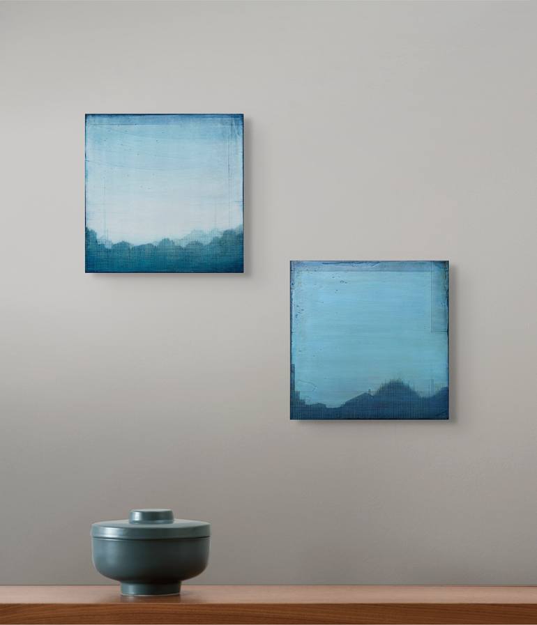 Original Abstract Landscape Painting by Susan Laughton
