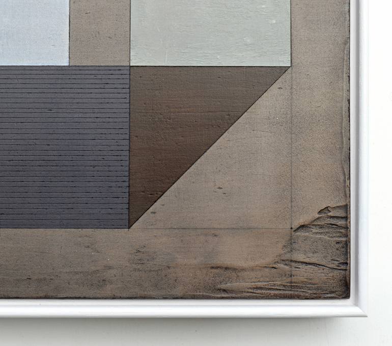 Original Abstract Architecture Painting by Susan Laughton