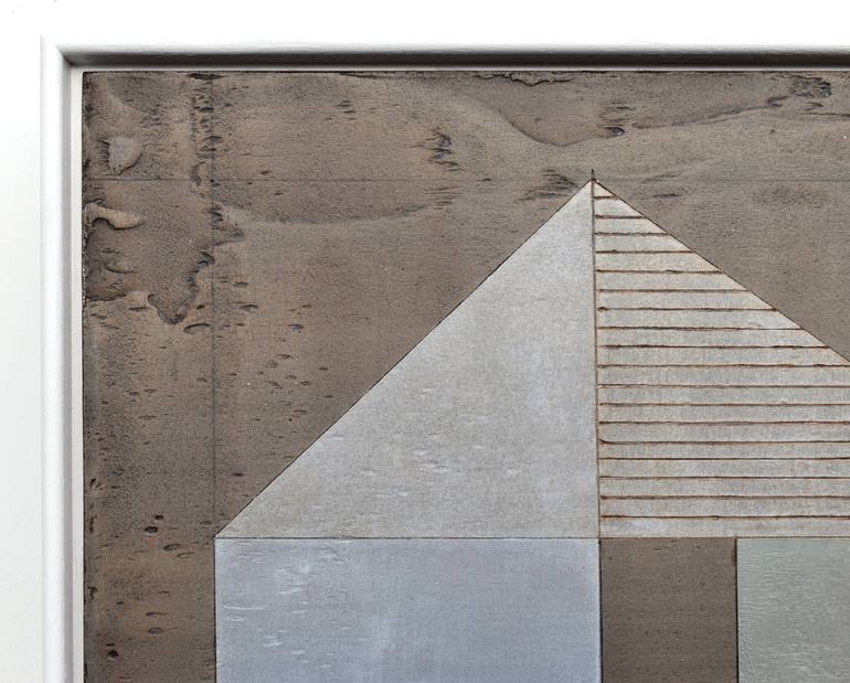 Original Abstract Architecture Painting by Susan Laughton