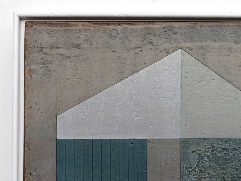 Original Abstract Architecture Painting by Susan Laughton