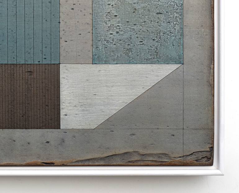 Original Abstract Architecture Painting by Susan Laughton