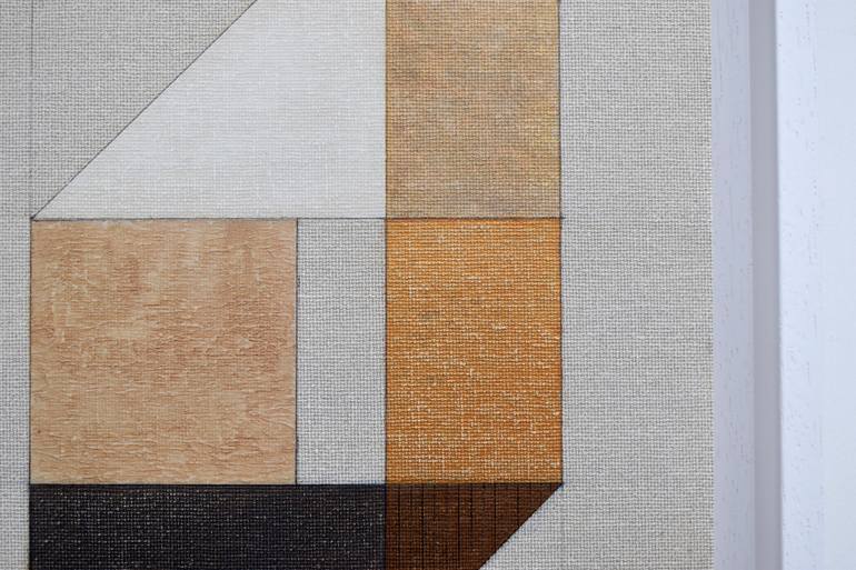 Original Abstract Architecture Painting by Susan Laughton