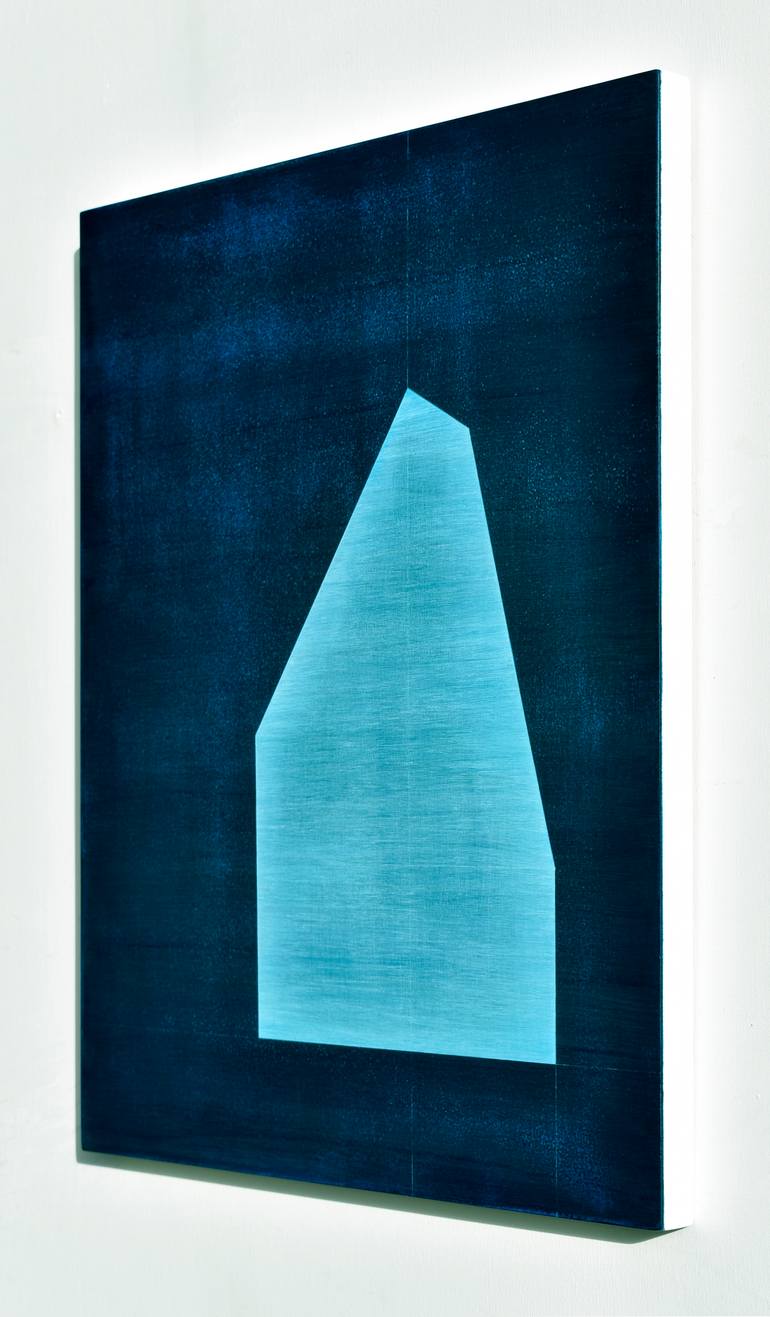 Original Abstract Architecture Painting by Susan Laughton