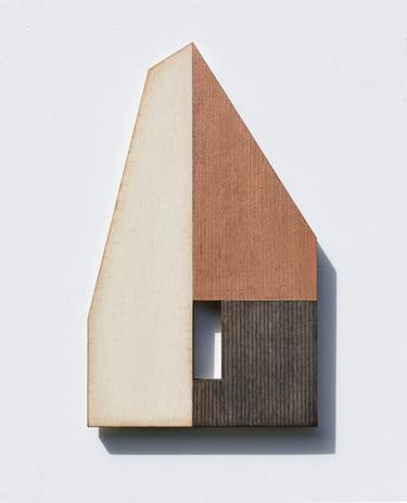 Original Abstract Architecture Sculpture by Susan Laughton