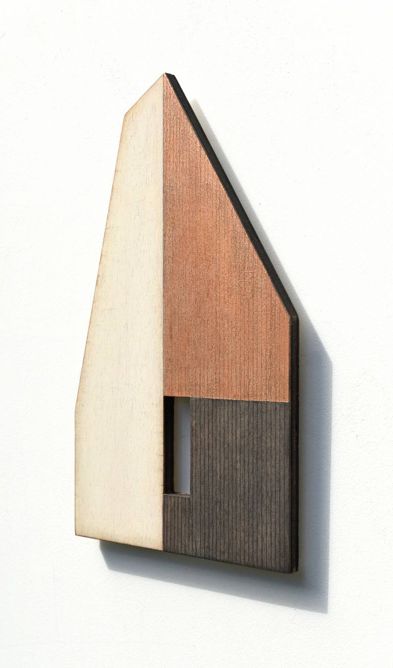 Original Abstract Architecture Sculpture by Susan Laughton