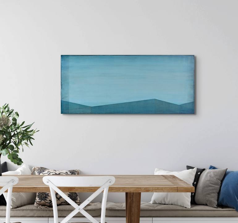 Original Abstract Landscape Painting by Susan Laughton
