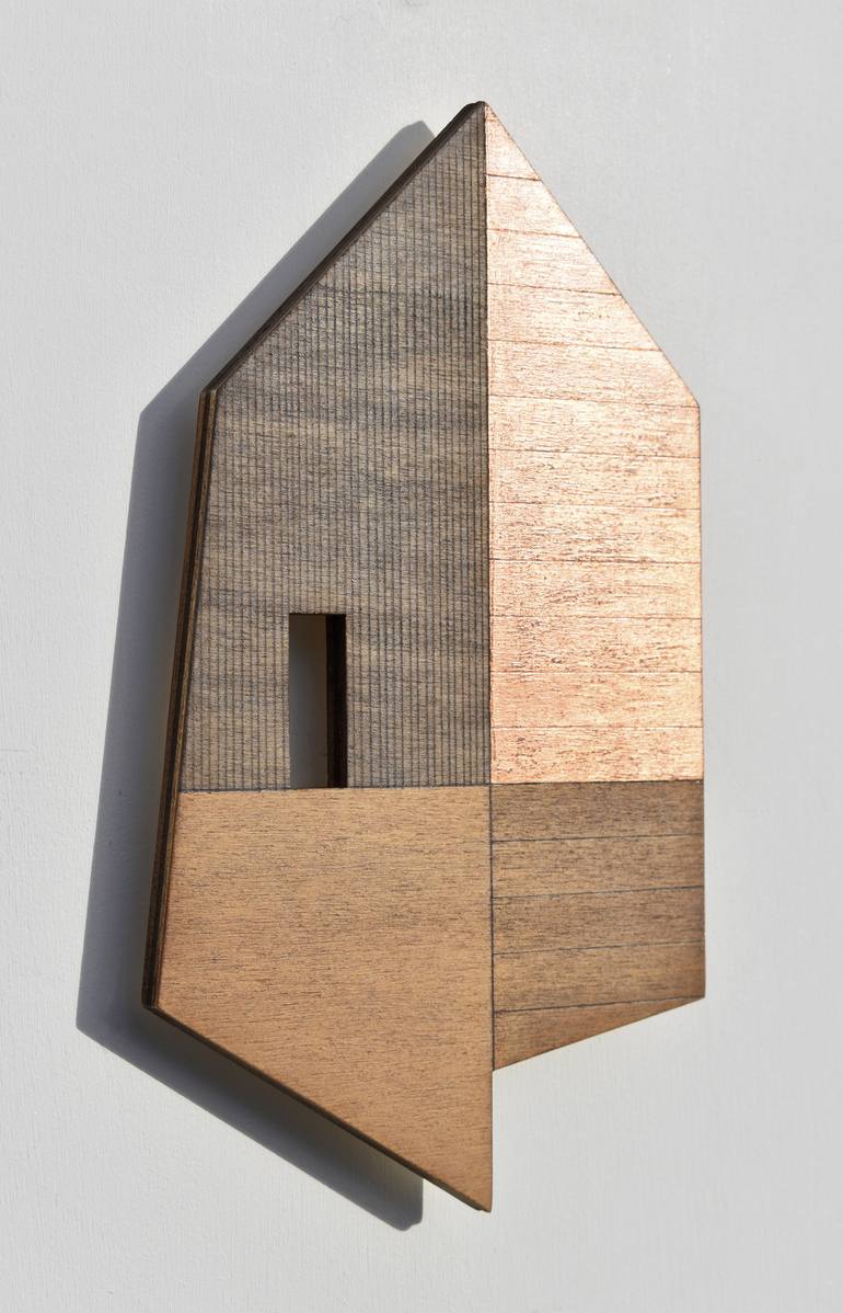 Original Minimalism Architecture Sculpture by Susan Laughton