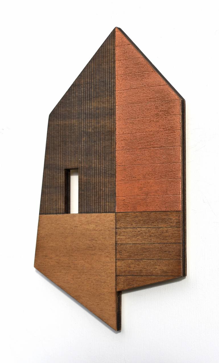 Original Minimalism Architecture Sculpture by Susan Laughton