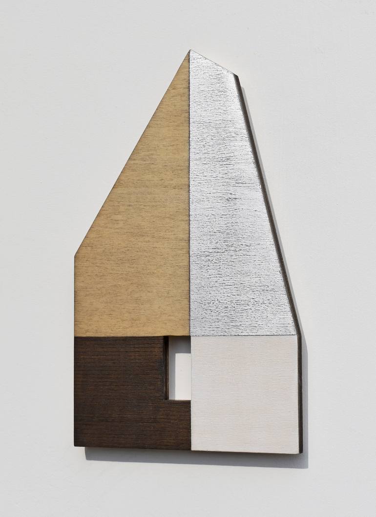Original Abstract Architecture Sculpture by Susan Laughton