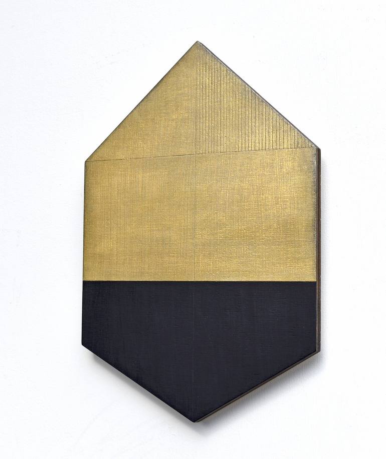 Original Abstract Geometric Sculpture by Susan Laughton