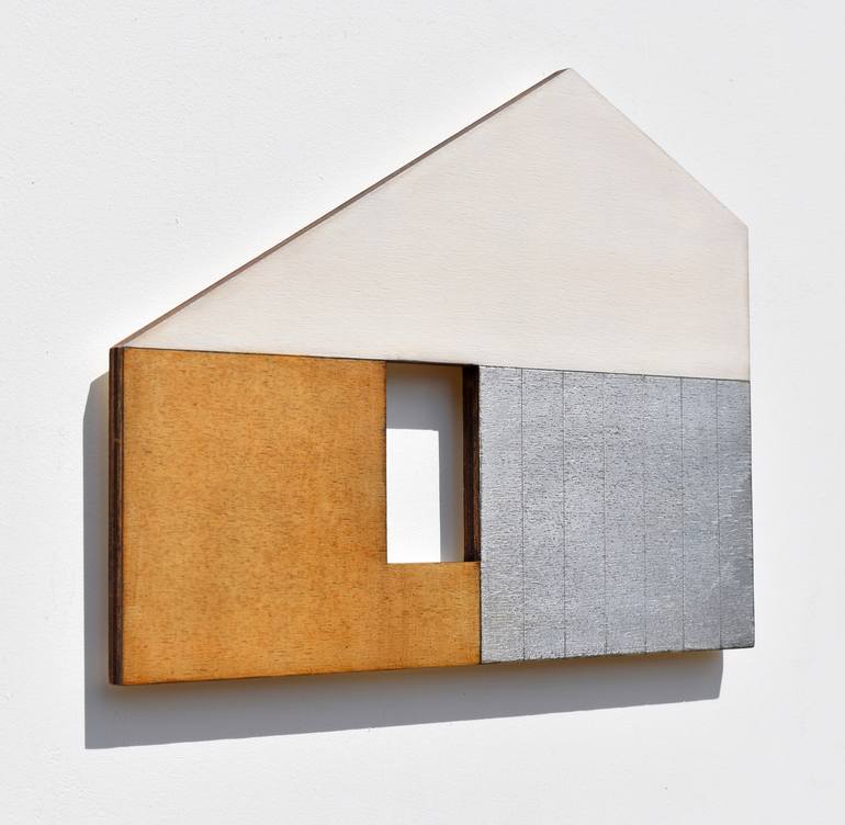 Original Abstract Architecture Sculpture by Susan Laughton