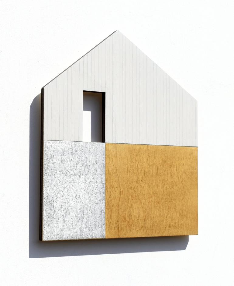 Original Minimalism Architecture Sculpture by Susan Laughton