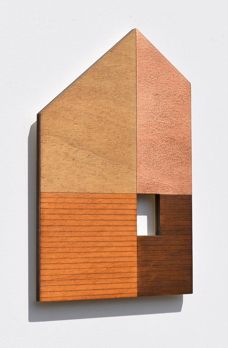 Original Minimalism Architecture Sculpture by Susan Laughton