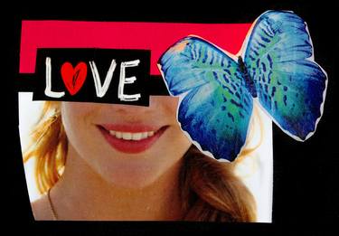 Original Love Collage by Ivana Rezek