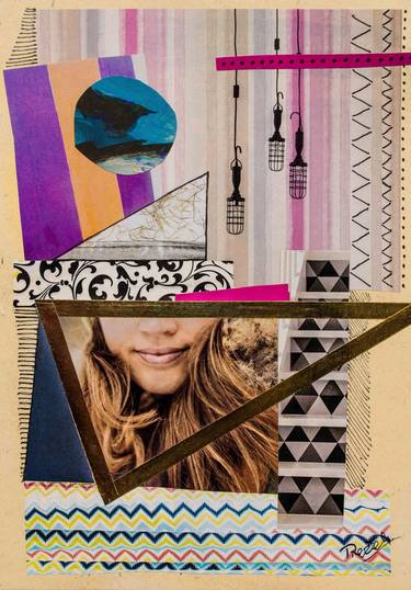 Print of Geometric Collage by Ivana Rezek