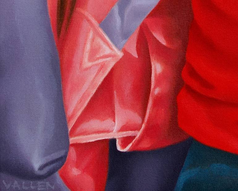 Original Realism Women Painting by Mark Vallen