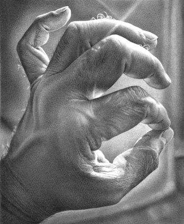 Saatchi Art Artist Mark Vallen; Drawings, “The Artist's Hand” #art