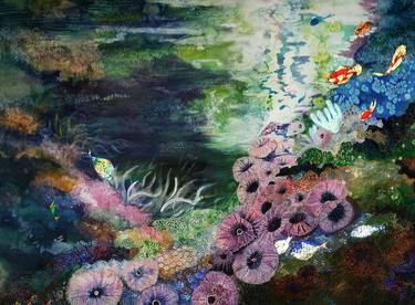 Print of Water Paintings by Ann Dunbar