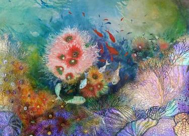 Print of Fish Paintings by Ann Dunbar