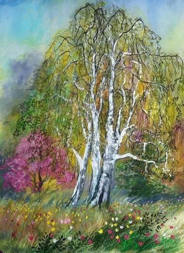 Original Impressionism Seasons Paintings by Ann Dunbar