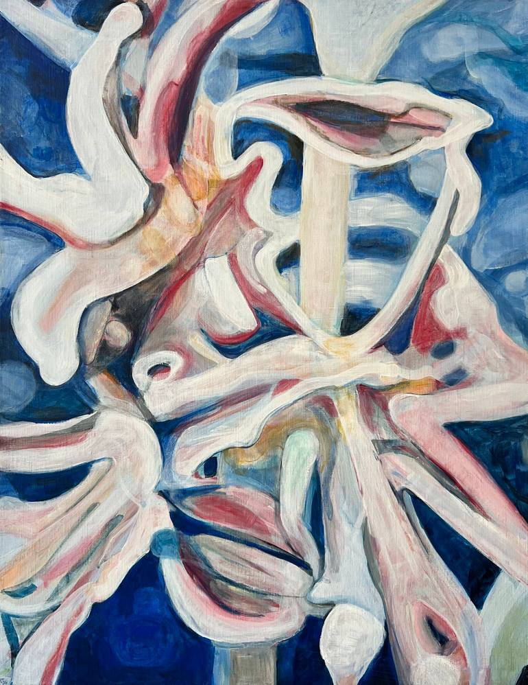 プロフィル Peace #2 Painting by Mieke Teelen | Saatchi Art