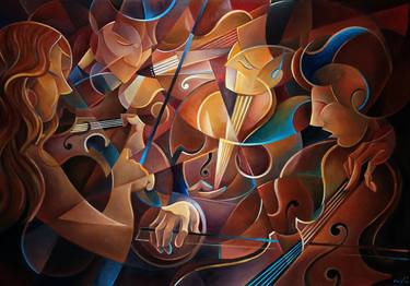 Print of Music Paintings by Martin Cambriglia