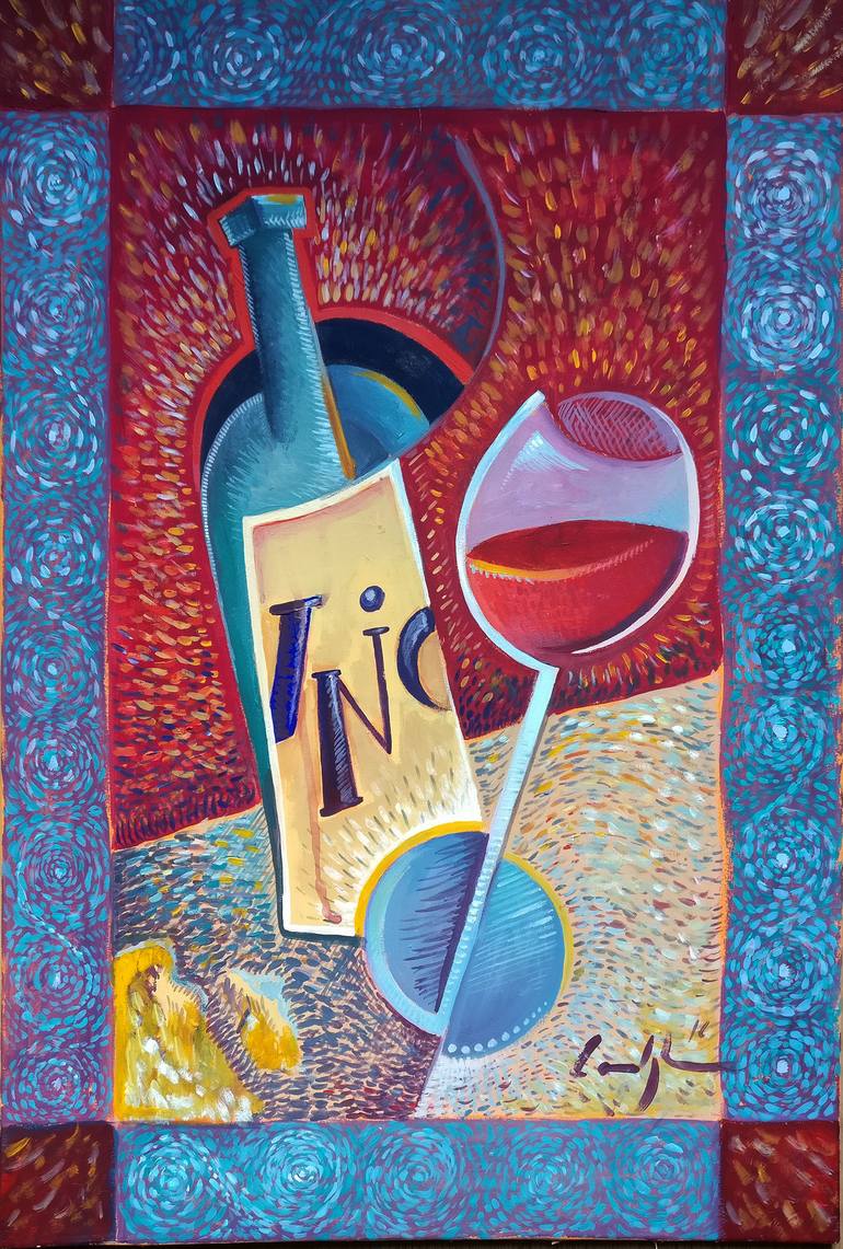 Divine wine art