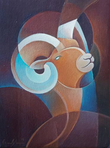 Print of Cubism Animal Paintings by Martin Cambriglia