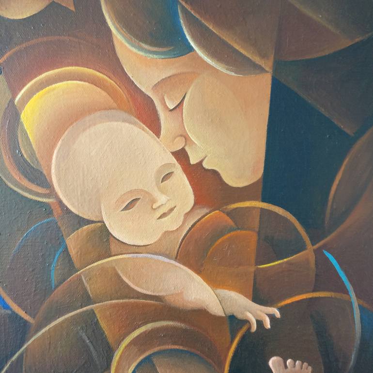 Original Portraiture Religion Painting by Martin Cambriglia