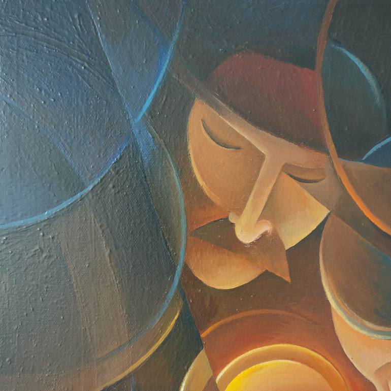 Original Portraiture Religion Painting by Martin Cambriglia