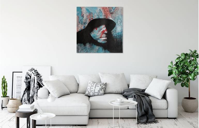 Original Figurative Pop Culture/Celebrity Painting by Amit Deshpande