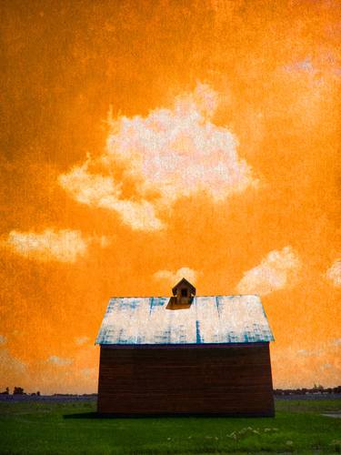 Untitled (Barn with Orange Sky) (Limited Edition, 2 of 9) thumb