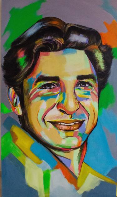 Print of Pop Art Celebrity Paintings by Shanzay Subzwari