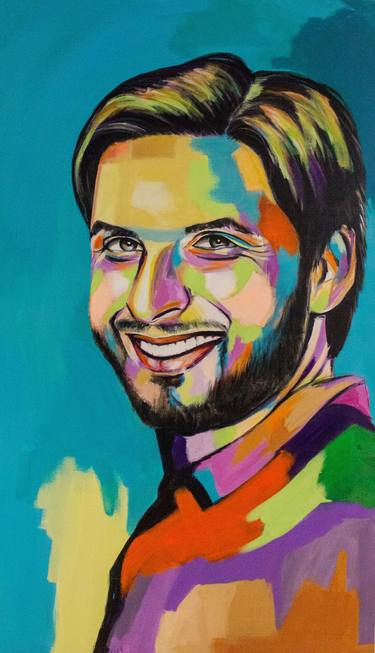 Original Celebrity Paintings by Shanzay Subzwari