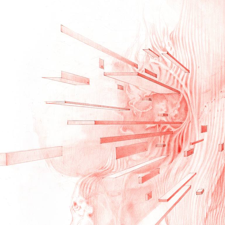 Original Mortality Drawing by Daan Noppen