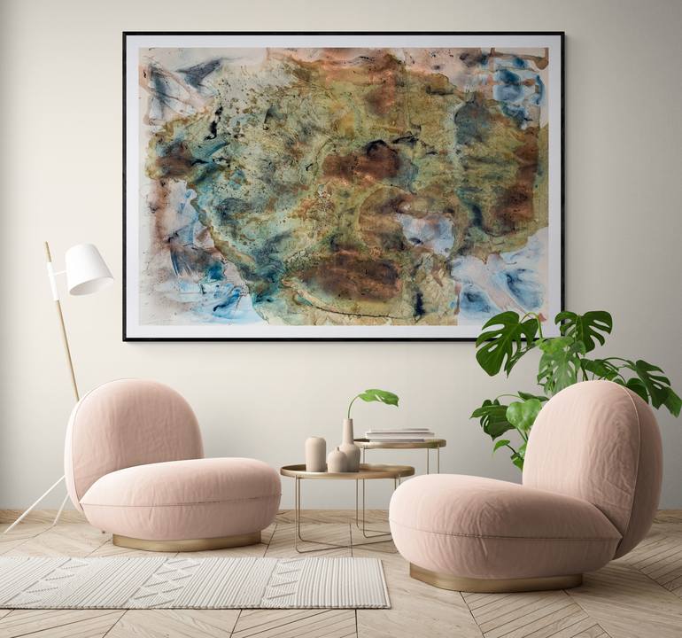 Original Abstract Painting by Macarena Haase